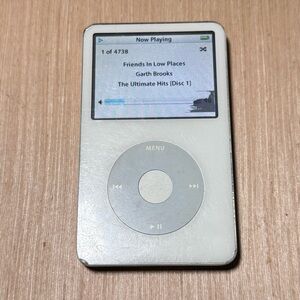 iPod Model:A1136 5thGen 30GB Blk Tested Ok Battery w/4738 Songs/Charg Read Blw!